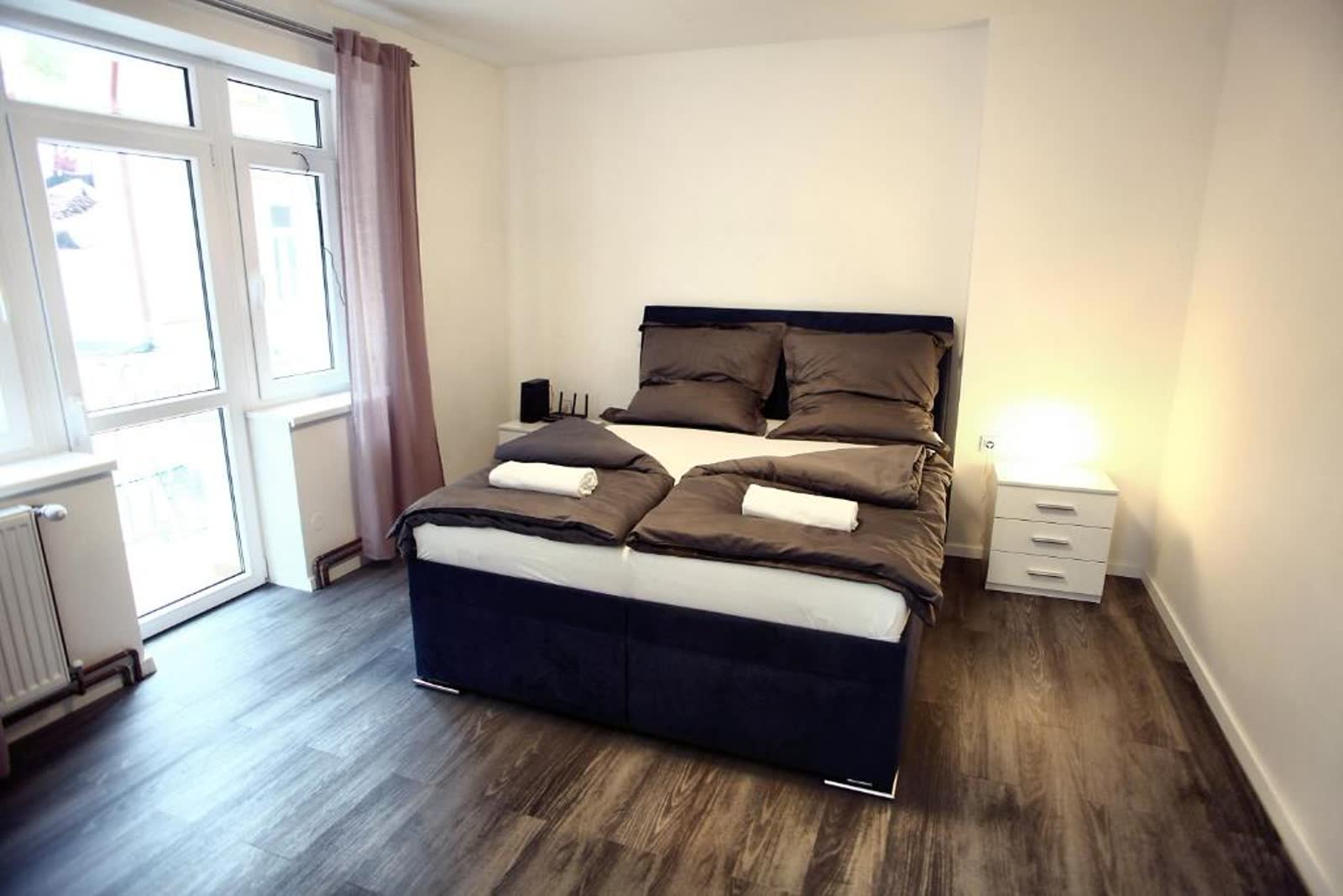 Room interior at Hotel Kotva